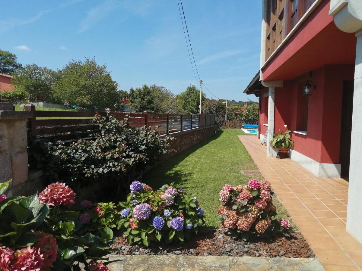 La Casa Roja Asturias Vila Hontoria Exterior foto