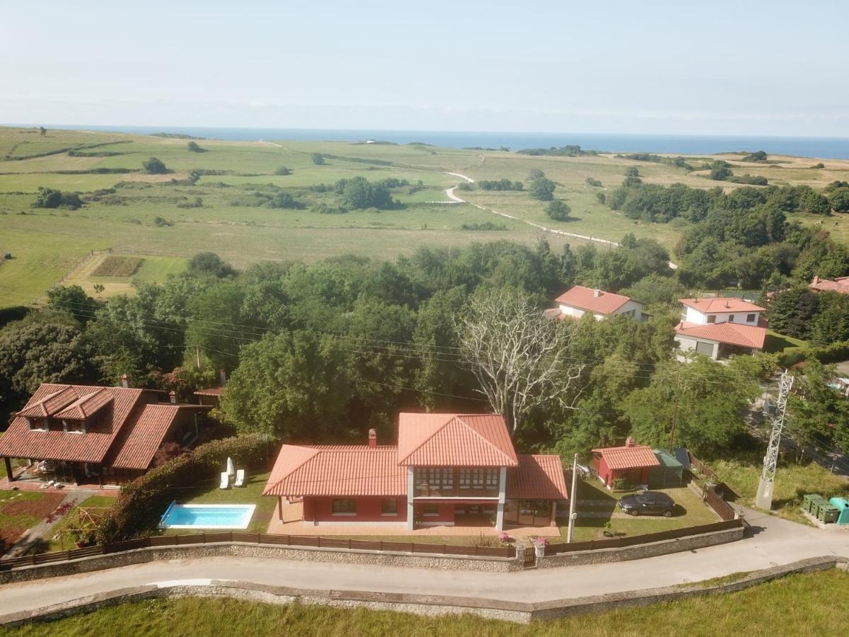 La Casa Roja Asturias Vila Hontoria Exterior foto